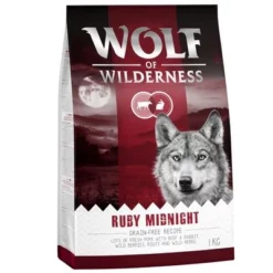 Wolf Of Wilderness 'Ruby Midnight' - Rund & Konijn Hondenvoer -Exporteren Bitiba winkel wow rubymidnight 1kg 1000x1000 4