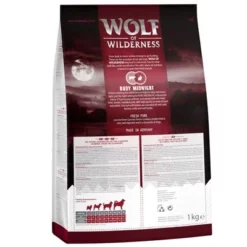 Wolf Of Wilderness 'Ruby Midnight' - Rund & Konijn Hondenvoer -Exporteren Bitiba winkel wow rubymidnight 1kg back 1000x1000 2