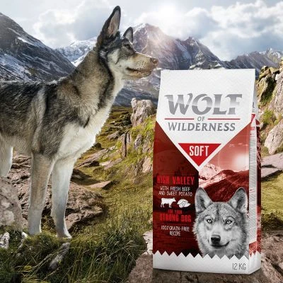 Wolf Of Wilderness Adult "Soft & Strong - High Valley" - Rund Hondenvoer 7 Wolf Of Wilderness Adult "Soft & Strong - High Valley" - Rund Hondenvoer - Afbeelding 5
