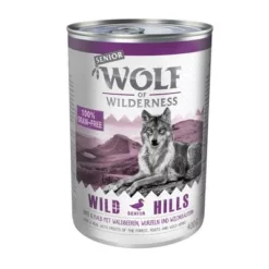 Wolf Of Wilderness Senior 6 X 400 G