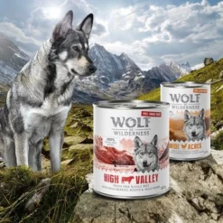 Extra Voordelig! 6 X 400 G / 800 G Wolf Of Wilderness "Scharrelvlees" -Exporteren Bitiba winkel zop 21 048 wow nafu 800g 400g 1000x1000 2 9